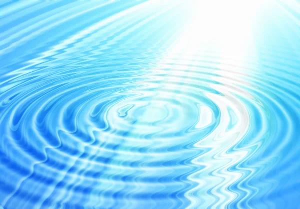Abstract water background with rays of light — Stock Photo, Image