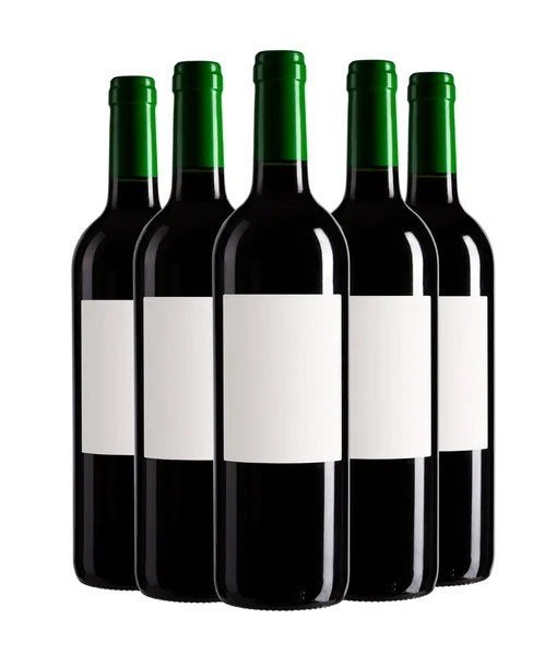 Five bottles — Stock Photo, Image