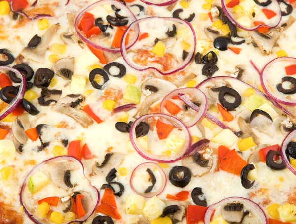 Pizza closup — Foto Stock