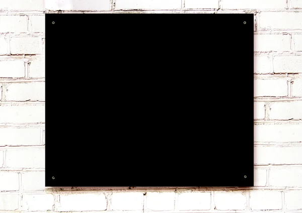 Placa preta — Fotografia de Stock