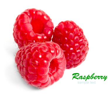 Red raspberry clipart