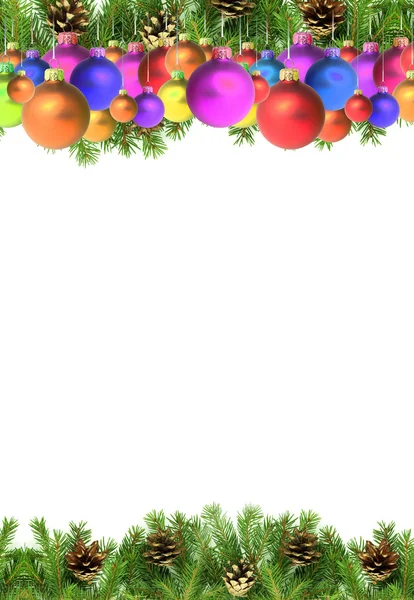 Christmas framework — Stock Photo, Image