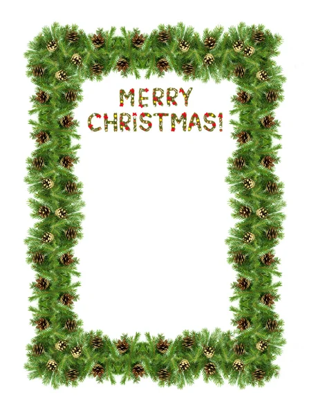 Χριστουγεννιάτικη κάρτα με ένα ornamen χριστουγεννιάτικο — Φωτογραφία Αρχείου