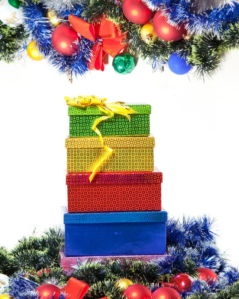 Decoración y regalo de Navidad —  Fotos de Stock