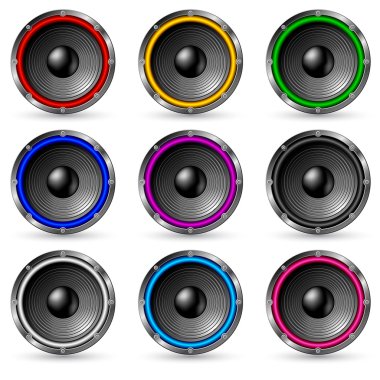 Speakers. clipart