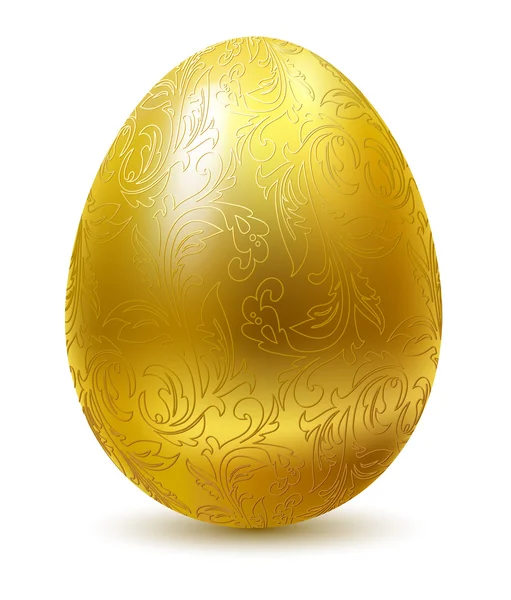 Goldenes Ei. — Stockvektor