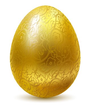 Golden egg. clipart