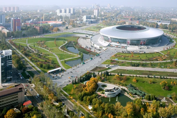 Donbass arena stadion. — Stockfoto