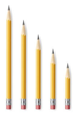 Lead pencils. clipart