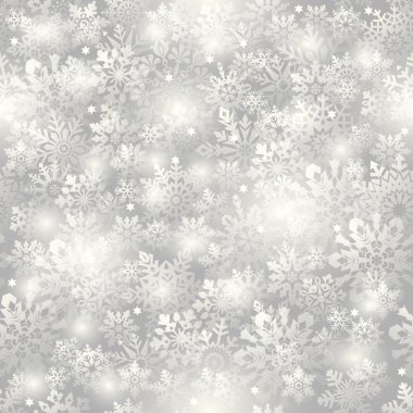 Snowflake seamless background. clipart