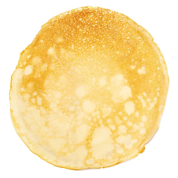 Pancake isolated on white background. — Stock Photo, Image