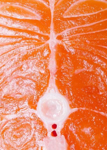 Salmon steak texture background. — Stock Photo, Image