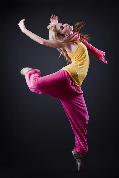 Κορίτσι χορό — Φωτογραφία Αρχείου