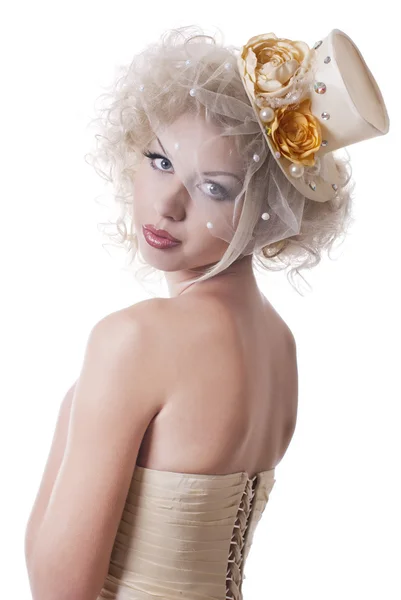 Portret blondynka — Zdjęcie stockowe