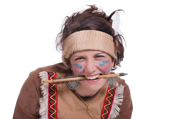 Portrait of a Injun — Stock Photo, Image