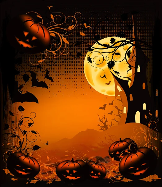 Halloween achtergrond — Stockfoto