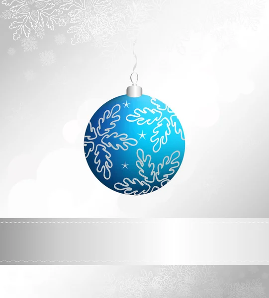 Boule vectorielle de Noël — Image vectorielle