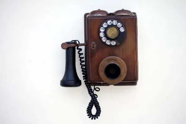 Retro telefon — Stockfoto