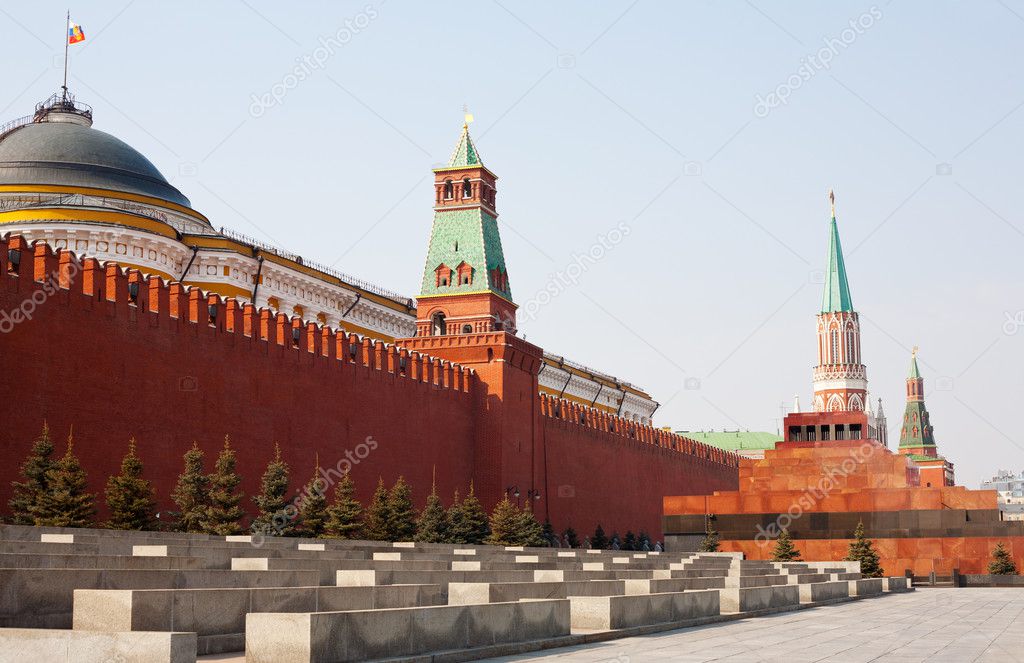 Day view of the Red Square