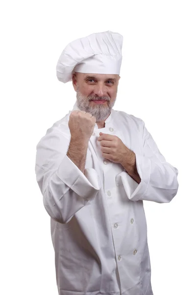 Retrato de um chef — Fotografia de Stock