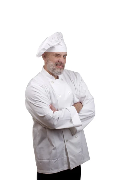 Portrait of a Happy Chef — Stock Photo, Image