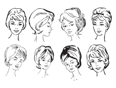 Women Vector illustration clipart