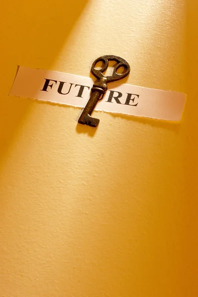 Chave para o futuro — Fotografia de Stock