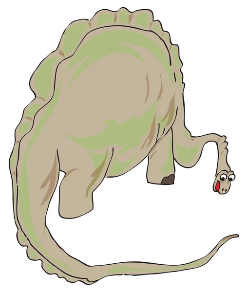 Характер динозавров — стоковый вектор