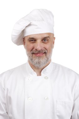 Portrait of a Weird Chef clipart