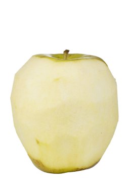 Peeled Fuji Apple clipart