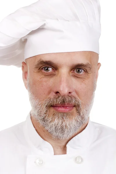 Porträt eines Kochs — Stockfoto