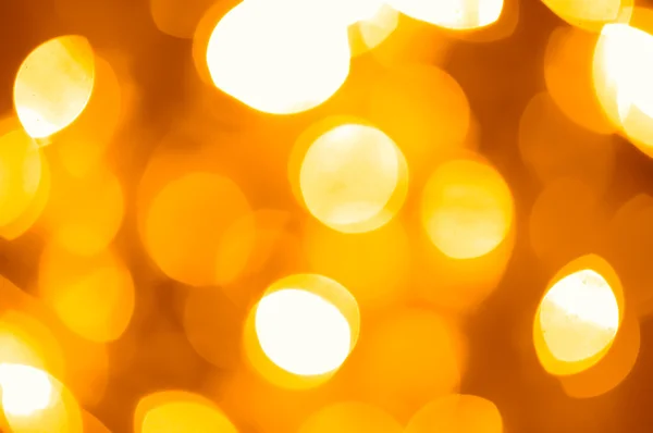 Праздничный золотой свет — стоковое фото