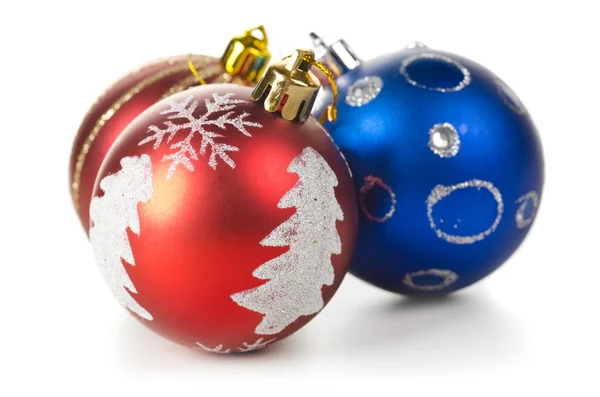Bolas decorativas de Navidad — Foto de Stock