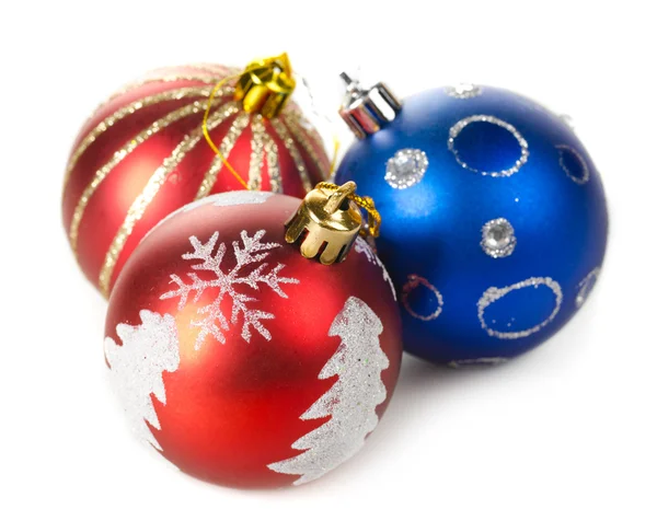 Bolas decorativas de Navidad Fotos de stock libres de derechos
