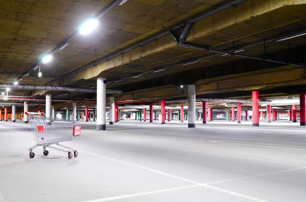 stock image Mall underground parking