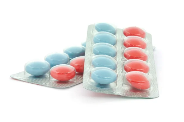 Blisterförpackningar med tabletter — Stockfoto