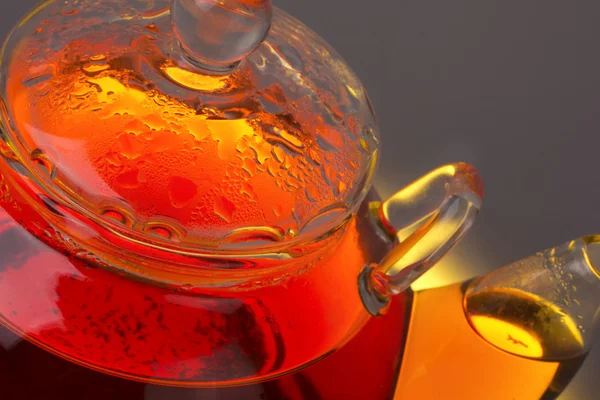 Transparent teapot — Stock Photo, Image