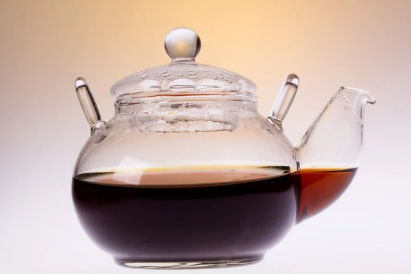 stock image Transparent teapot