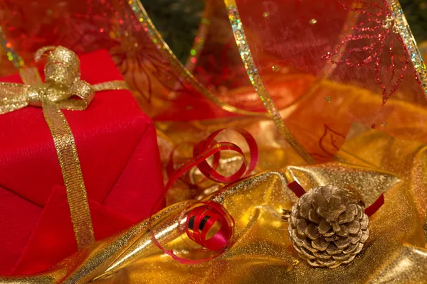 Bodegón de Navidad con decoraciones —  Fotos de Stock