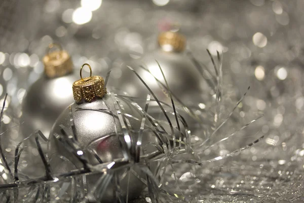 Noel süslemeleri ile natürmort — Stok fotoğraf