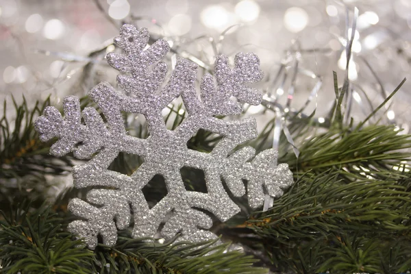 Bodegón de Navidad con decoraciones — Foto de Stock
