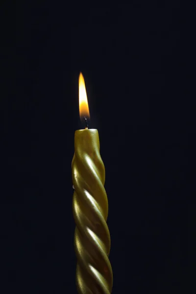 Сжигание свечи — стоковое фото