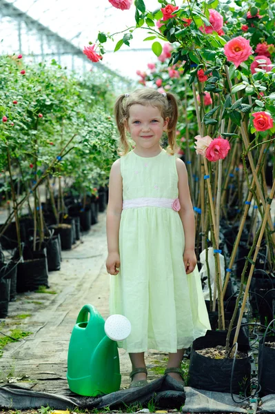 Lilla trädgårdsmästaren — Stockfoto