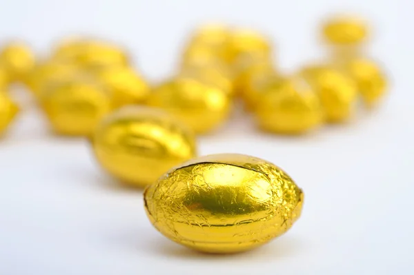 Goldene Eier — Stockfoto