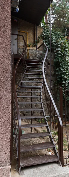 Escalera de hierro —  Fotos de Stock