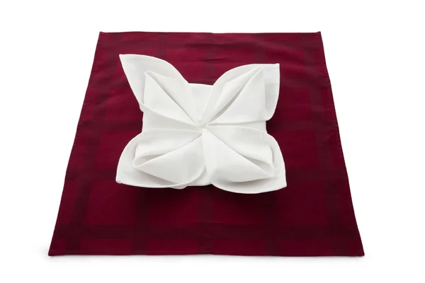 stock image Napkin beautifully decorated