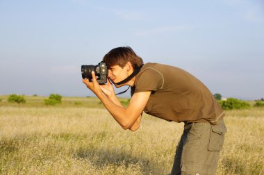 işin arkasında fotoğrafçı