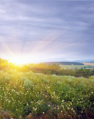 dağ Sunrise.