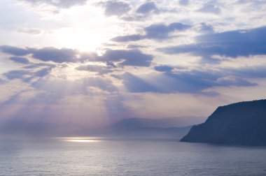güzel deniz manzarası.