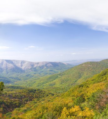 dağlık ve ormanlık.